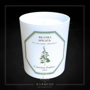 Carrière Frères Mint scented candle