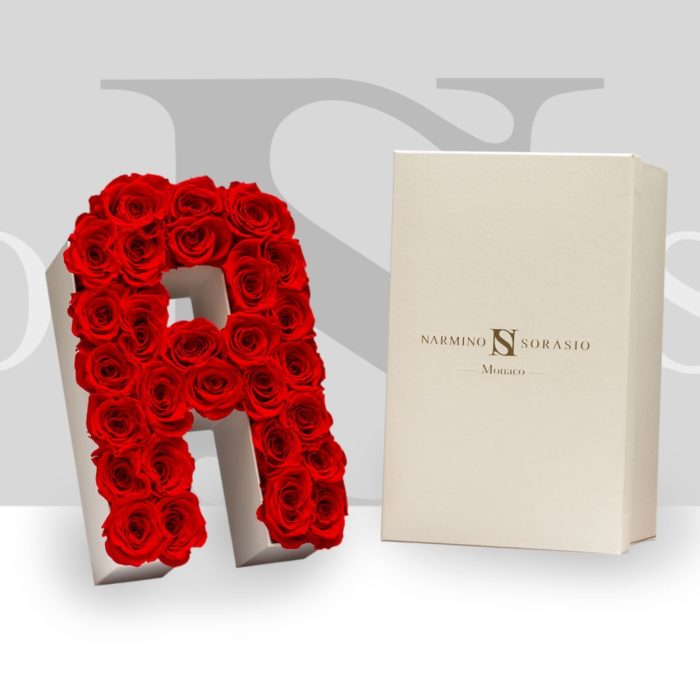 Letter Shaped Flower Box Click N Flowers