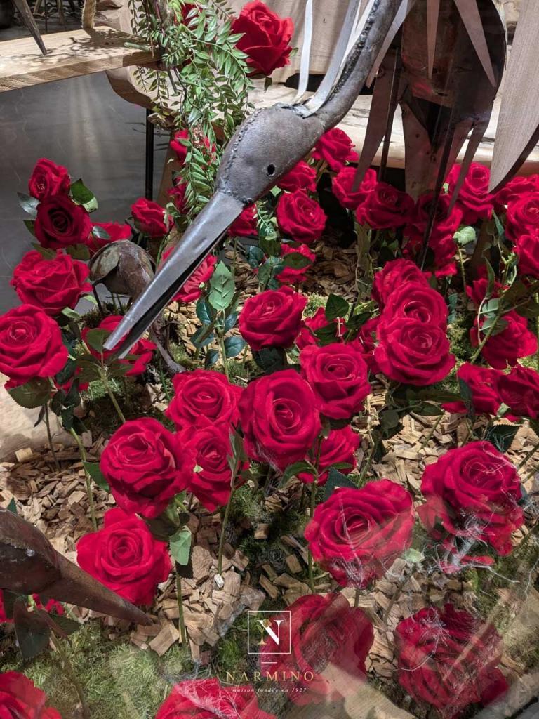 La Saint-Valentin chez Narmino, confection et livraison de fleurs et bouquets à Monaco